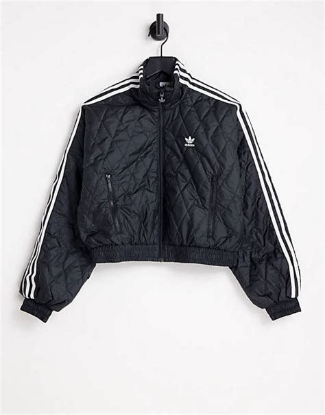 adidas originals - cropped gewatteerd jack